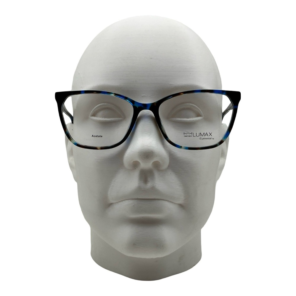 Lumax Eyewear LU1151 Blue Amber Eyeglasses Frames 55/17/145 New